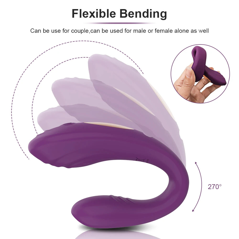 Remote G-Spot & Clitoral Vibrator Panty for Women