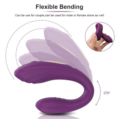 Remote G-Spot & Clitoral Vibrator Panty for Women