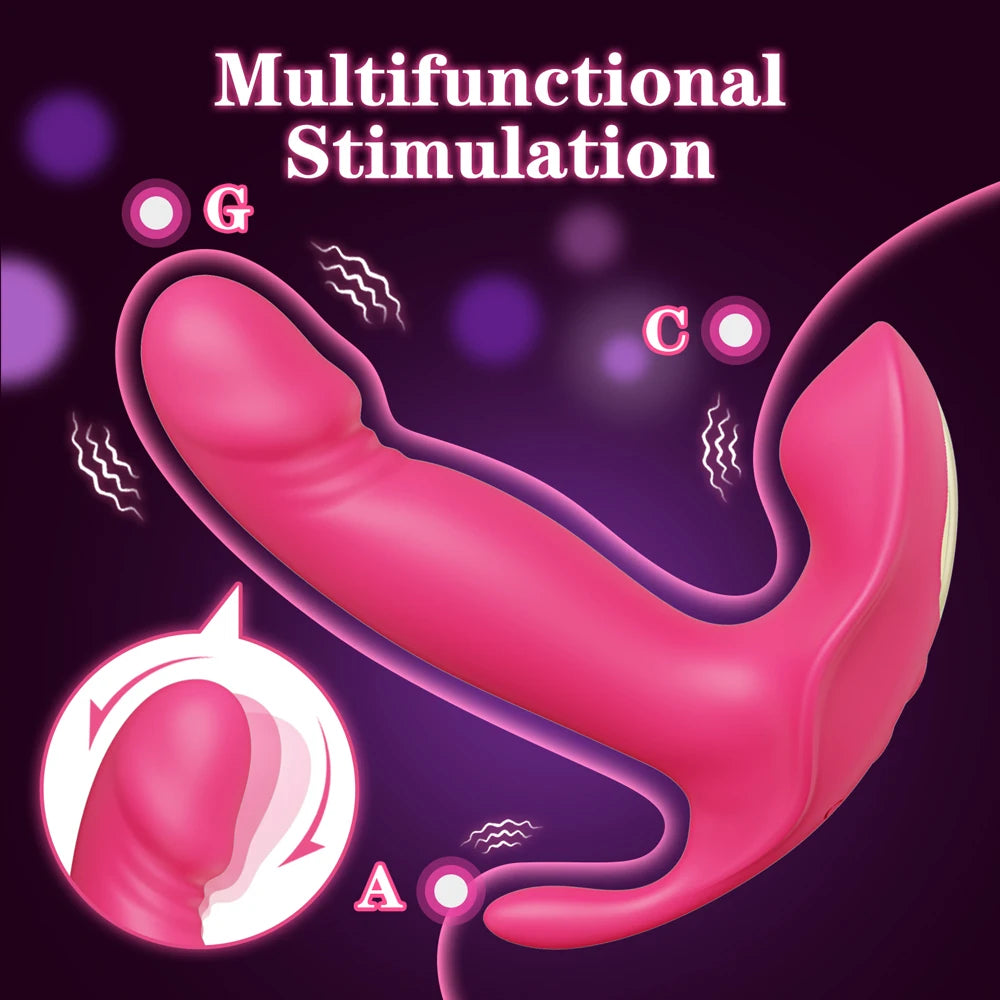 APP Panty Vibrator with Wiggle G-Spot & Clit Stimulation