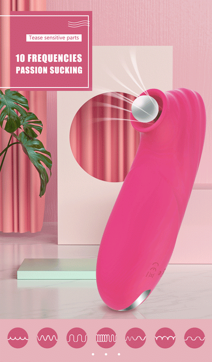 Clitoral Suction Vibrator with Nipple Stimulation
