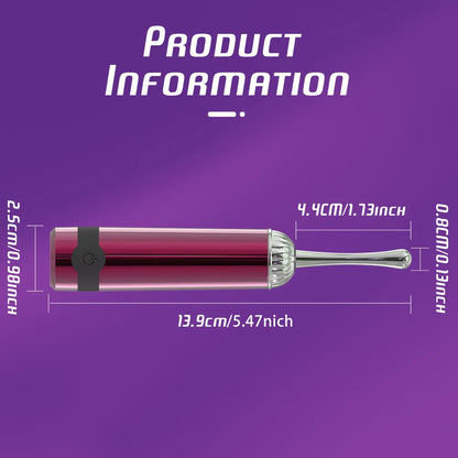 Powerful Mini Clitoral Vaginal Nipple Vibrator for Women