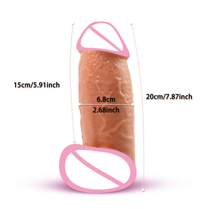 Realistic G-Spot Dildo with Suction Cup