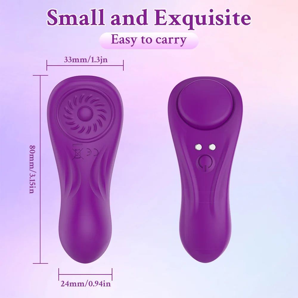 APP-Controlled Magnetic Clit Stimulator Panty for Women