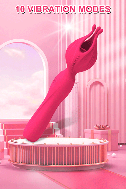 Wiggle Motion Vibrator for Clitoral & Nipple Stimulation