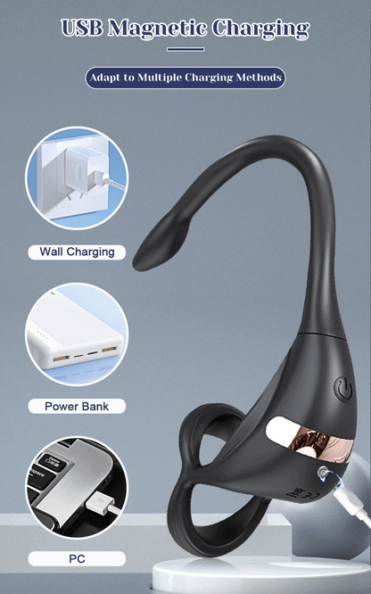 APP Control Beginner Prostate Massager & Vibrating Butt Plug Cock Ring