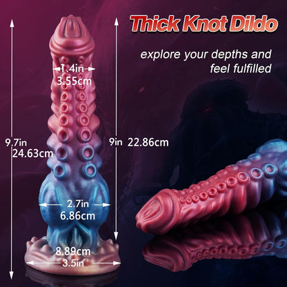 Inflatable Ovipositor Dildo - Egg-Laying Fantasy Toy for Vaginal & Anal Play