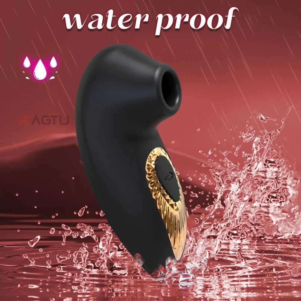 Clitoral Suction Vibrator with Nipple Stimulator for Women