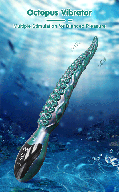 Monster Octopus Tentacle Dildo for G-Spot & Anal Play