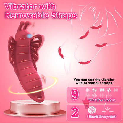 APP-Controlled Wearable Thong Vibrator for Women & Couples