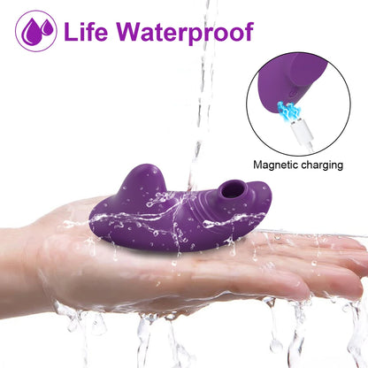 Remote Control Clit Sucker Panty with Magnetic Seal