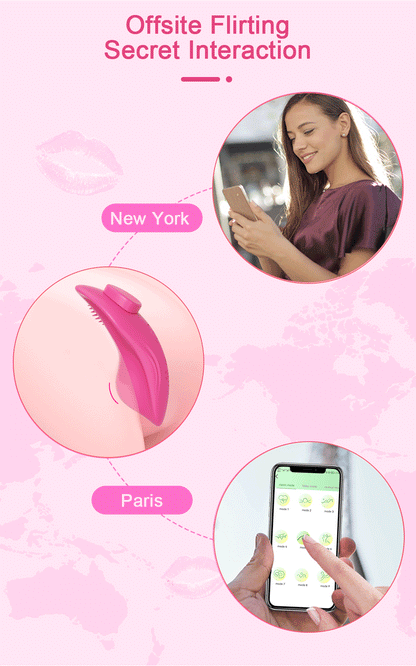 APP/Bluetooth Clit Stimulator Panty with Magnetic Seal