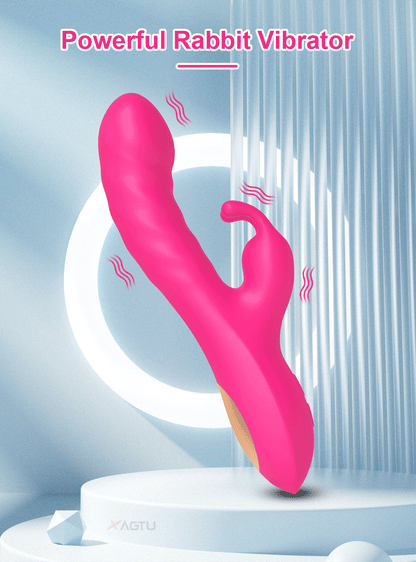 Powerful 2-in-1 Rabbit Vibrator for Clit and G-Spot