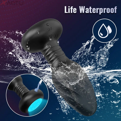 360° Rotation APP Control LED Butt Plug & Prostate Massager
