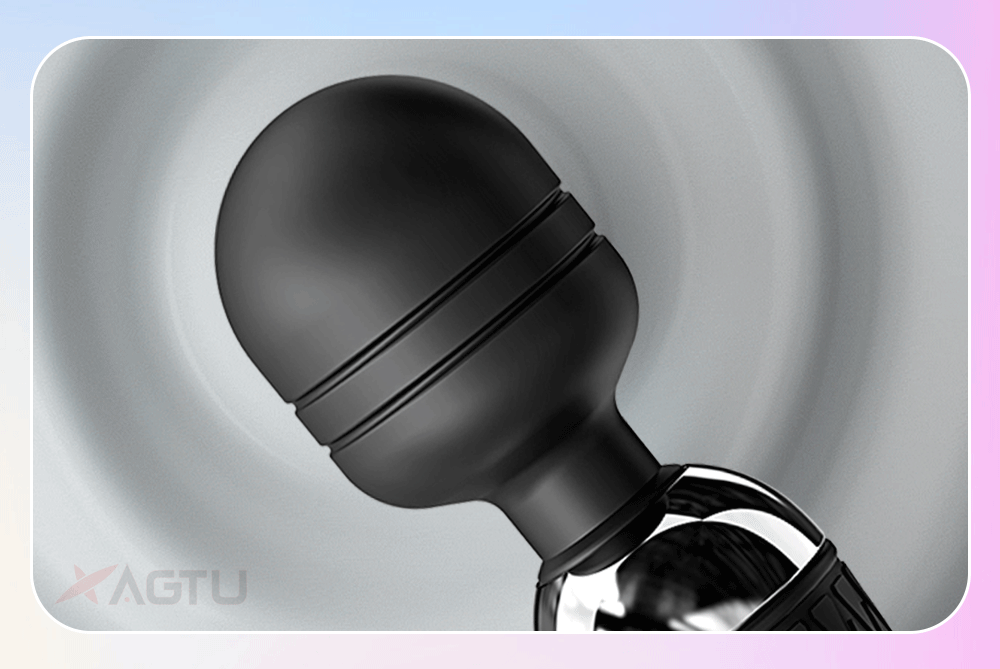 10-Speed Wand Vibrator for Clitoral and Nipple Stimulation