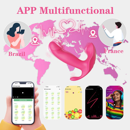 APP Panty Vibrator with Wiggle G-Spot & Clit Stimulation