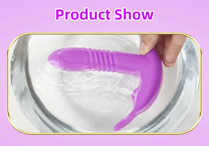 App Controll Thrusting Vibrator for G-Spot & Clit