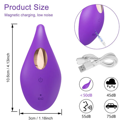 APP-Controlled Wearable Panty for Clitoral & Anal Stimulation