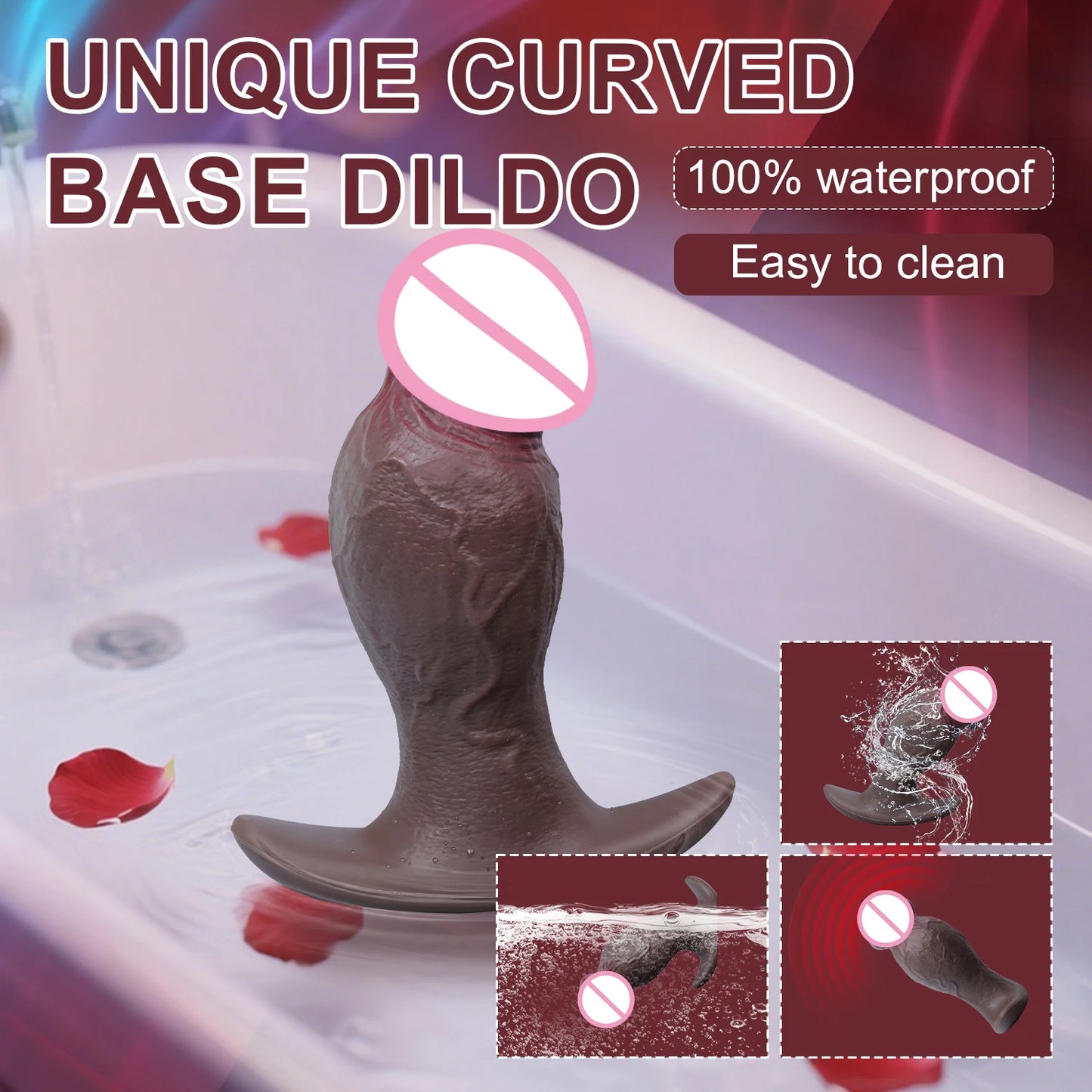 Anal Plug & Realistic Dildo - Dual Pleasure