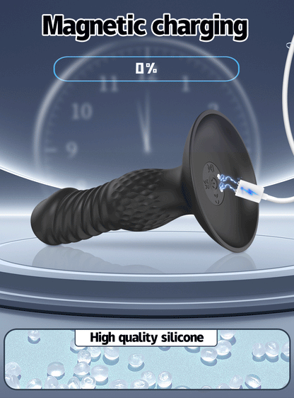 APP Controlled Thrusting Butt Plug & Telescopic Prostate Massager