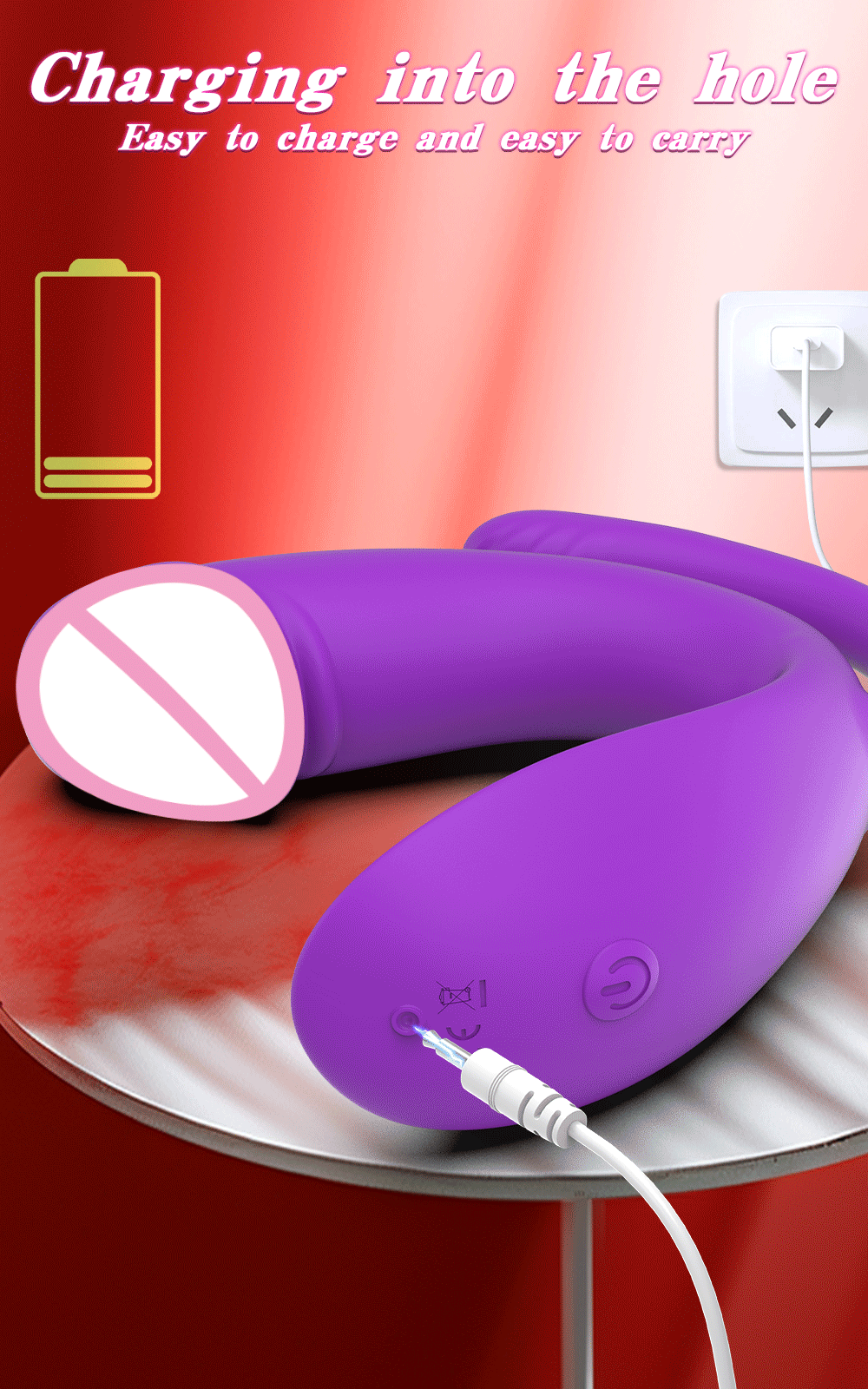 APP-Controlled Wearable Panty for G-Spot & Clitoral Stimulation