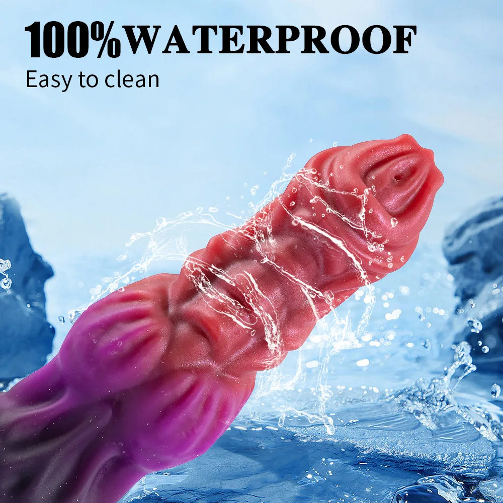 Squirting Monster Dildo with Strong Suction Base