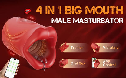 9-Speed Penis Trainer with Vibration & Delay Function