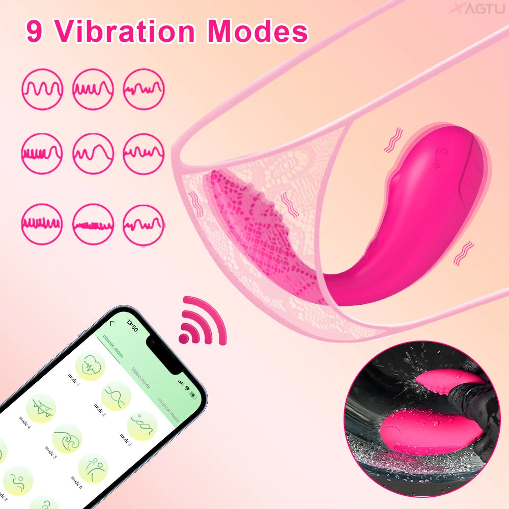 APP-Controlled Wearable Love Egg for Interactive Couples Play