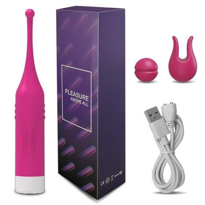 Quick Orgasm G-Spot & Clit Vibrator with Anal Bead