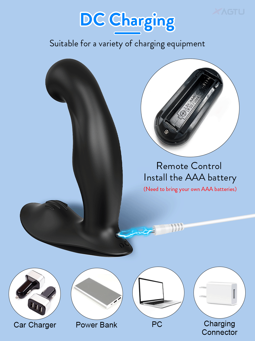Remote Control Vibrating Butt Plug for Women & Prostate Massager