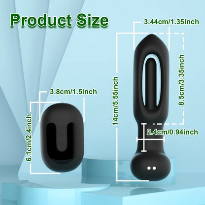 APP Controlled Patting Butt Plug - Prostate Stimulator