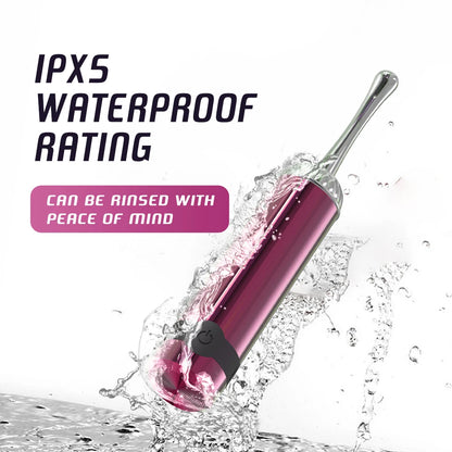 Powerful Mini Clitoral Vaginal Nipple Vibrator for Women
