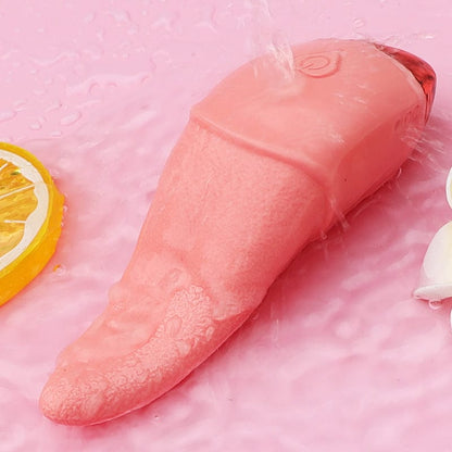 Tongue Vibrator for Women, Clit Stimulator & G Spot Massager