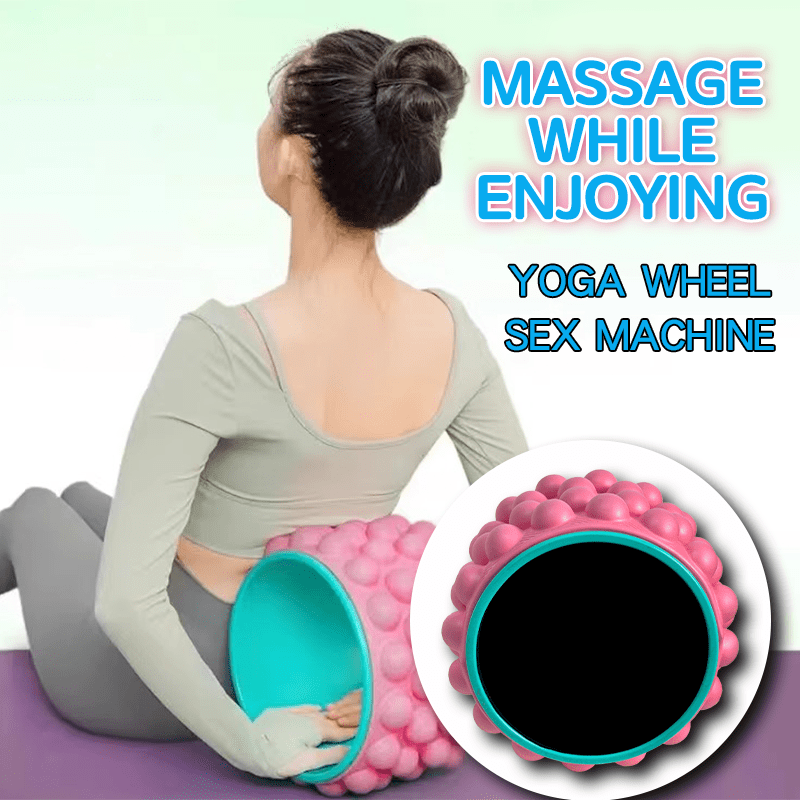Yoga Wheel Relaxer with Simulated Massage