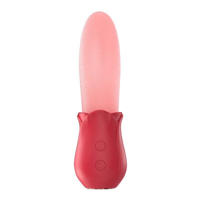 20-Frequency Rose Toy with Realistic Tongue-Licking Sensation
